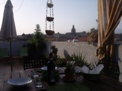 ampia terrazza panoramica attrezzata