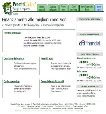 prestiti, prestiti personali, finanziamenti, prestiti online, prestito, prestiti finalizzati