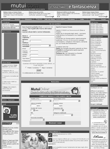 mutui, mutuo, mutui immobiliari, guida ai mutui, informazioni sui mutui, tasso mutui