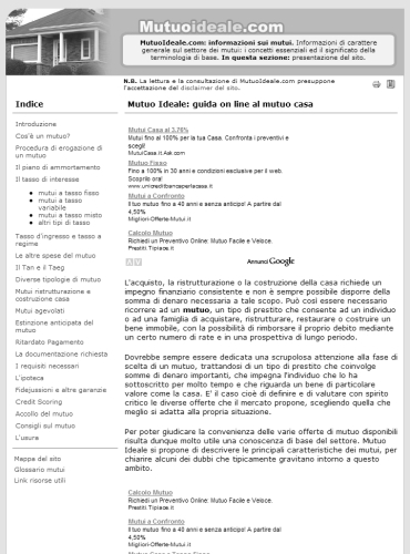 mutuo ideale, mutui, richiesta mutui, mutuo acquisto casa, mutuo ristrutturazione, mutuo costruzione.