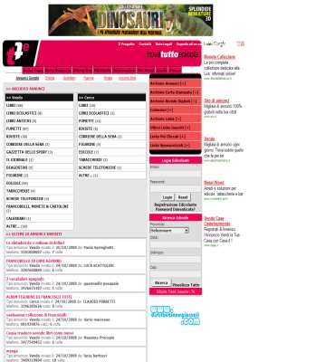 portale edicola, edicola online, informazioni, calendari, web game.
