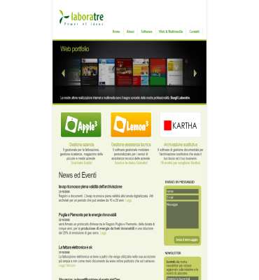 servizi per aziende, gestionali, prodotti web, assistenza tecnica, software, multimedia, visibilità.