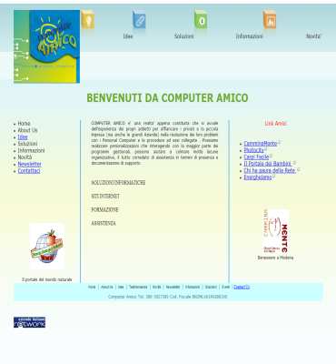 informatica, soluzioni informatiche, siti internet, realizzazione siti web, formazione, assistenza computer, programmi informatici, software.