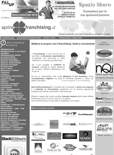 franchising, negozi franchising, negozio franchising, attività franchising, contratto franchising, franchisor, scelta franchisor, offerte franchising.