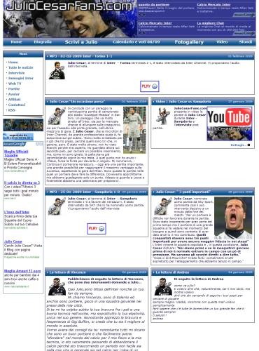 julio cesar. tifosi interisti, sport, calcio