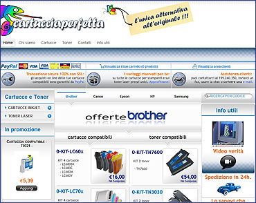cartucce stampanti, cartuccia stampante, vendita online cartucce stampanti, acquisto cartucce stampanti